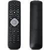 Annadue Telecomando Universale per Smart TV LCD e LED, di Ricambio, Senza Programmazione, Nero