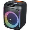 Xtreme Videogames Xtreme - Cassa Speakers Potente Wireless BT Terminator Portatile in ABS Funzione TWS Illuminazione LED Monitor attivo 40W con Microfono e Telecomando 30 X 24 cm Karaoke