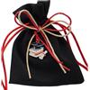 L'Arcolaio Sacchetto con Book 9 x 12 Cm Portaconfetti Laurea Nero 12 Pz