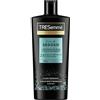 TRESemmé - Shampoo liscio e setoso per capelli secchi e crespi con proteine della seta e olio di argan, ammorbidisce e idrata, 685 ml