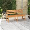 Vidaxl Panca da Giardino 150 cm in Legno Massello di Teak