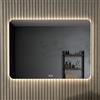 EffeZeta Specchio Dacca 120x80 cm con luce LED doppio sensore e anti appannamento