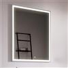 EffeZeta Specchio Baku 100x80 con LED doppio sensore e anti appannamento