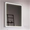 EffeZeta Specchio Baku 60x80 con LED doppio sensore e anti appannamento