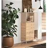EffeZeta Contenitore Marion 2 ante colore cashmere e cadiz