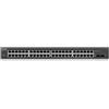 ZYXEL SWITCH WEB MANAGED 48X GB (24X POE EROG.FINO 170W), 2X SFP GB, RACK
