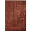 EffeZeta Tappeto antiscivolo vintage bambù colore arancione tabacco 160x230