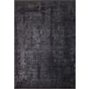 EffeZeta Tappeto antiscivolo vintage bambù colore antracite 160x230