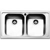 EffeZeta Lavello 86x50 2 vasche SAXT322A