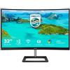 PHILIPS MONITOR CURVO 31,5 LED VA 16:9 QHD 4MS 250CDM, DP/HDMI
