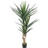 EffeZeta Pianta ornamentale Yucca 180 cm 79 foglie con vaso