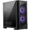 MSI CASE MID TOWER, 2 USB, 1 TYPE-C, 2X160MM ARGB FAN, 1X120MM NO-ARGB FAN, ARGB+PWM CONTROL BOARD,