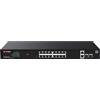 IP-COM SWITCH POE MANAGED L2, 20 PORT, 16 POE, 2 SFP
