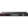 IP-COM SWITCH POE UNMANAGED, 20 PORT, 16 POE