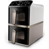 Philips Ped FRIGGITRICE AD ARIA DUALSTACKED 1OL CON FUNZIONE VERTICALE BIANCO CREMA