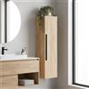 EffeZeta Colonna bagno sospesa Modular 1 anta 120x30x35 cm colore rovere miele