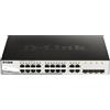 D-LINK SWITCH 16 PORTE GIGABIT + 4 PORTE SFP SMART+