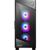 MSI CASE ATX MPG VELOX 100R MID-TOWER 1XVETRO TEMPERATO, 7 SLOT ESPANSIONE, 2X3,5/4X2,5, 3X120MM
