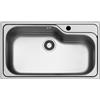 EffeZeta Lavello da incasso Ionio 1 vasca 86x50 inox