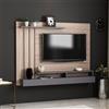 EffeZeta Parete porta tv Lawrance 157 noce particolari antracite