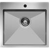 EffeZeta Lavello da incasso SA3104050 1 vasca 55x50.5 cm inox