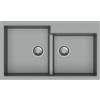 EffeZeta Tip Toe N200 Lavello 2 vasche croma