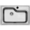 EffeZeta Samet Lavello da cucina DXT780 monovasca 78x51