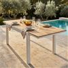 TAVOLO CAYMAN 160/240 X 95