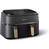 Philips Ped FRIGGITRICE AD ARIA DUAL BASKET 9L 1.5KG CON DOPPIO CESTELLO