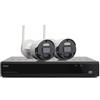 Iswi ISIWI KIT WIRELESS CONNECT S2 ISW-K1N8BF2MP-2 GEN1 NVR 8 CANALI + 2 TELECAMERE IP 1080P 2MPX WIRELES