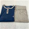 Nch Pigiama Autunno/Inverno Uomo Nch Warhol Cotone Grigio Blu