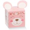 Florentina Scatolina Nascita Bimba Cubo Florentina Pon Pon Rosa