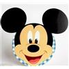Disney Tag Nascita Bimbo Biglietto invito Disney Topolino Mickey Blu