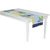 Preziosa Runner Preziosa Peonia Panama Blu