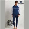 Il Granchio Pigiama Autunno/Inverno Uomo Il Granchio GP2071 Cotone interlock Indaco