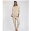 Admas Pigiama Donna Admas 62900 S Beige