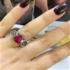 Alexarte Anello Velvet Diamante Alexarte Eleganza Artigianale