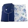 Bisbigli Pigiama Autunno/Inverno Donna Bisbigli BQ292112 Panna/Cobalto