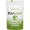 Nutri + Nutri+ BCAA in Polvere Mela Verde 300g - Aminoacidi Ramificati 2:1:1 Vegani, Integratore per Sport e Palestra, Complesso di Aminoacidi Istantanei per Muscoli, Recupero e Massa, Senza Zuccheri