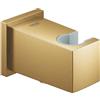 RACCORDO EROGATORE GROHE EUPHORIA CUBE 26370GN0 CON SUPPORTO ORO SPAZZOLATO