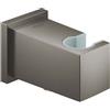 RACCORDO EROGATORE GROHE EUPHORIA CUBE 26370AL0 CON SUPPORTO GRIGIO ANTRACITE SPAZZOLATO
