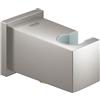 RACCORDO EROGATORE GROHE EUPHORIA CUBE 26370DC0 CON SUPPORTO CROMO SPAZZOLATO