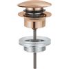PILETTA DI SCARICO GROHE CLIC CLAC 65807DL0 PER LAVABO ORO ROSA SPAZZOLATO