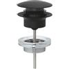 PILETTA DI SCARICO GROHE CLIC CLAC 29510KF0 PER LAVABO NERO ULTRA OPACO