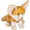 Wild Republic Cuddlekins Eco Mini Volpe Fennec, Peluche, 20 cm, Giocattolo di Peluche, Riempimento con Bottiglie d'Acqua Riciclate Filate, Ecologico