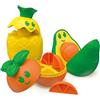 Clementoni Baby Fruit Puzzle, Gioco Componibile con Frutta per Bambini 12-36 Mesi, Giochi Prima Infanzia Made in Italy, Linea Play for Future, Stimola Manualità e Logica, 17512