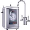 Ready Hot rh-200-f560-bn Stainless Steel Hot Water Dispenser System, Includes Brushed nichel Dual Lever Faucet by Ready Hot