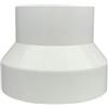 Folpus Kit Di Installazione per Ventilazione Domestica, Connettore Maggioratore Riduttore per Condotto Adatto per Bagno, Cucina, Diametro Interno Da 150 Mm a 110 Mm, Da 150 Mm a 110 Mm