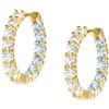 NOMINATION Orecchini chic&charm in argento e zirconi azzurri