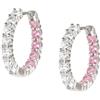 NOMINATION Orecchini chic&charm in argento e zirconi rosa